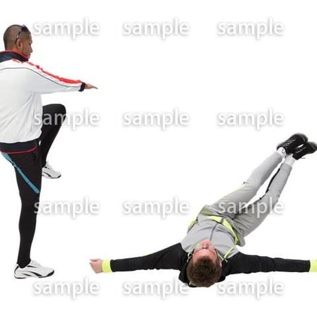 Cutout People　スポーツ　CC_129