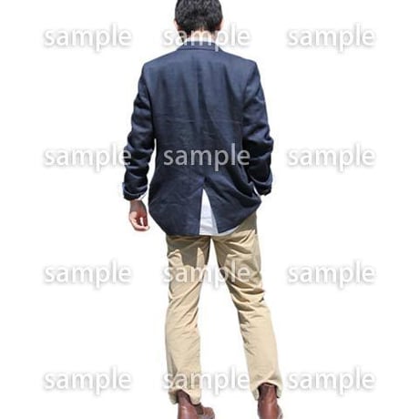 人物切抜き素材　ベーシックファッション編　P_395