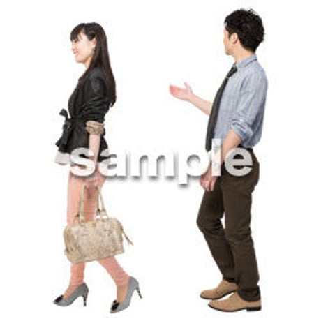 Cutout People　ショッピング　JJ_043