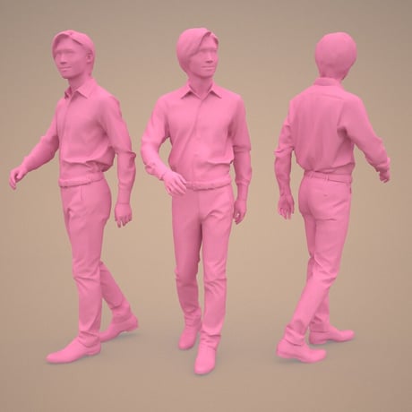 3D人物素材  [Posed]  067_Syun