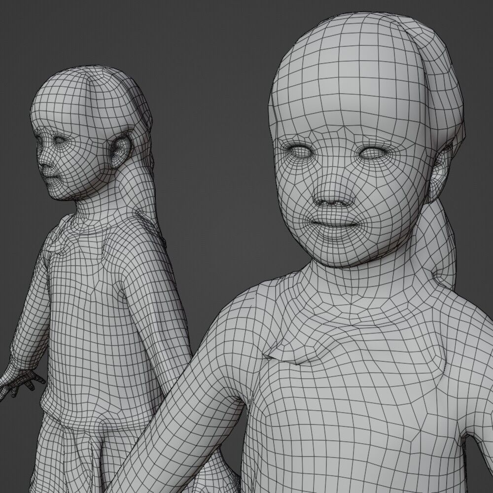 3D人モデルAポーズ 241_Emi K(靴下) | NO-N-NO 人物切り抜き素材