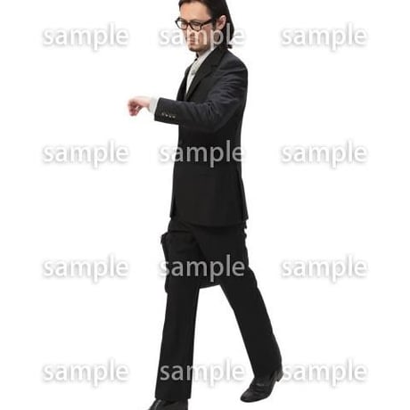 Cutout People　ビジネス　AA_172