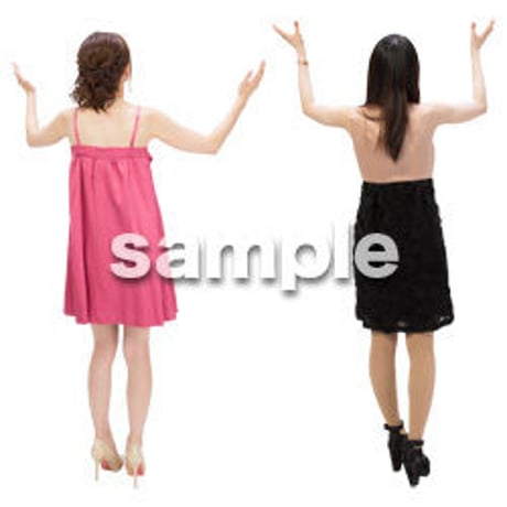Cutout People　パーティー　DD_115
