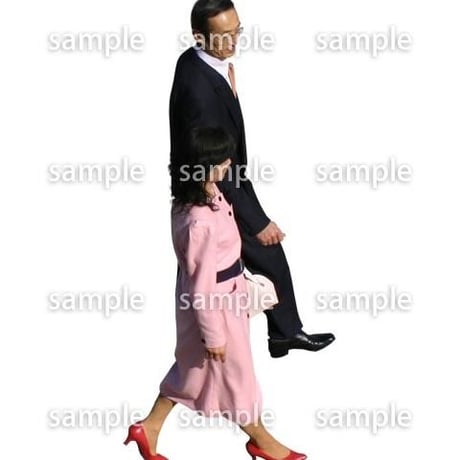 人物切抜き素材　男性女性編　A_074