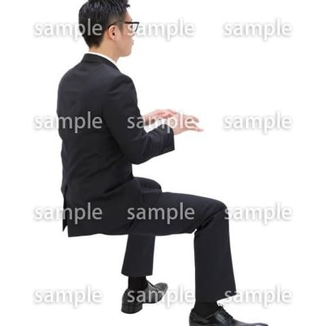 Cutout People　ビジネス-日本人　EE_444