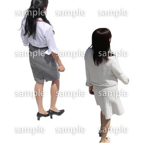 Cutout People　鳥瞰　人物　FF_119