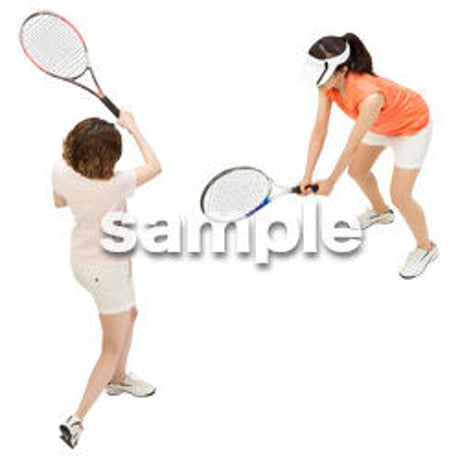 Cutout People　スポーツ 鳥瞰　CC_389