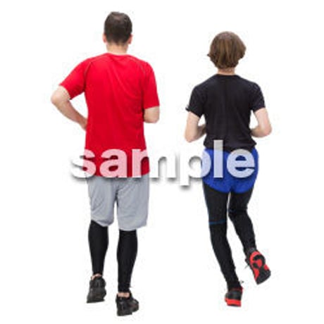 Cutout People　スポーツ　CC_020