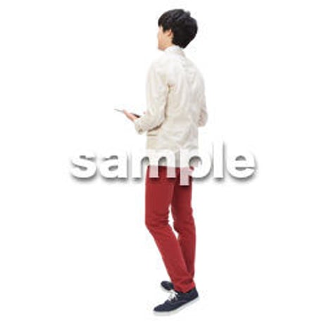 Cutout People　日本人カジュアル　BB_184