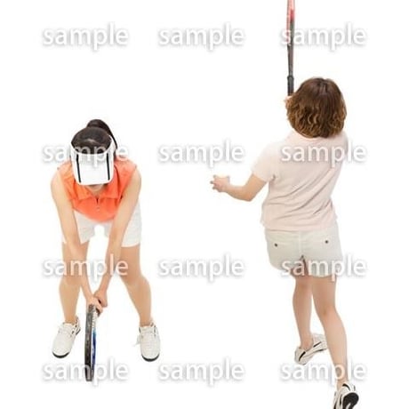 Cutout People　スポーツ 鳥瞰　CC_390