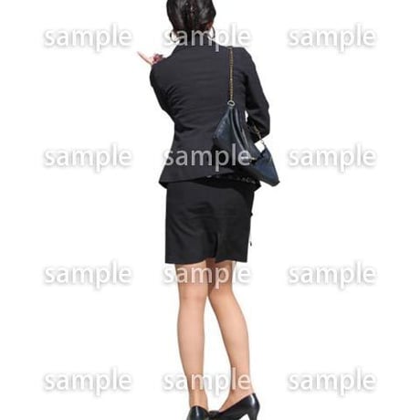 人物切抜き素材　ベーシックファッション編　P_285
