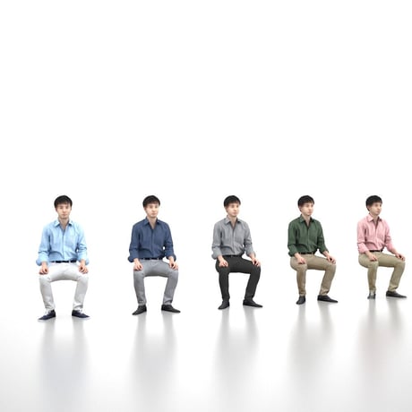 3D人物素材  [Posed]  109_Sota