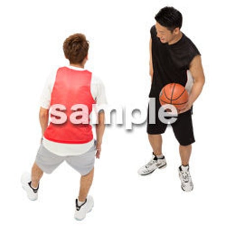 Cutout People　スポーツ 鳥瞰　CC_381