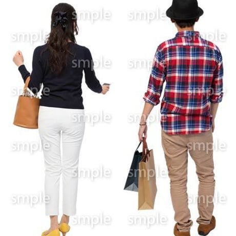 Cutout People　ショッピング　JJ_170