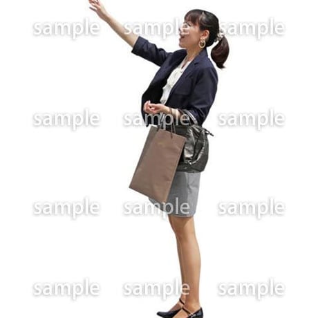 人物切抜き素材　ベーシックファッション編　P_233