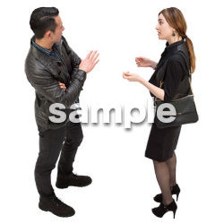 Cutout People　鳥瞰　人物　FF_058
