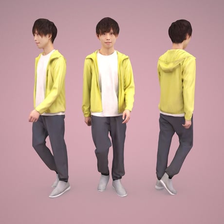 3D人物素材  [Posed]  039_Toru