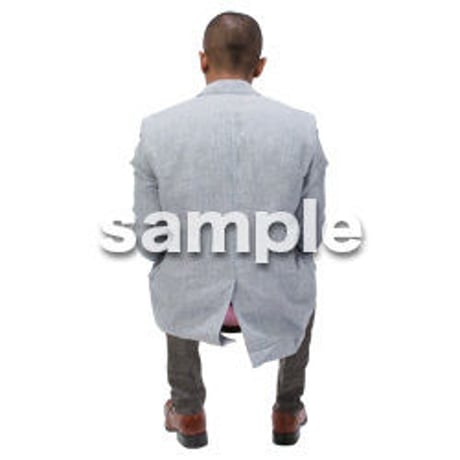 Cutout People　外国人カジュアル　BB_395