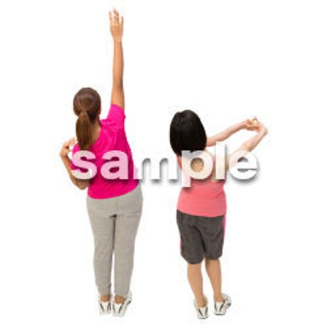 Cutout People　スポーツ 鳥瞰　CC_355