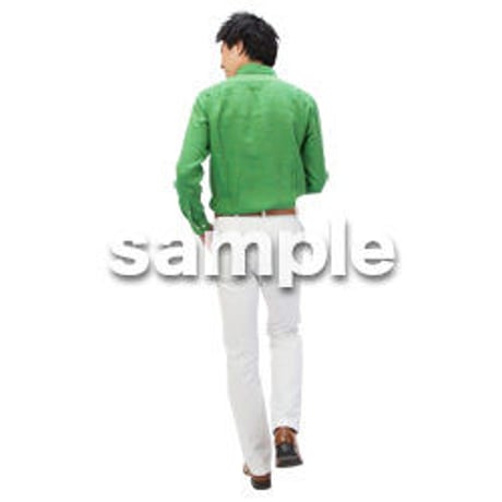 Cutout People　日本人カジュアル　BB_180
