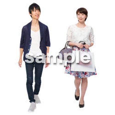 Cutout People　ショッピング　JJ_016