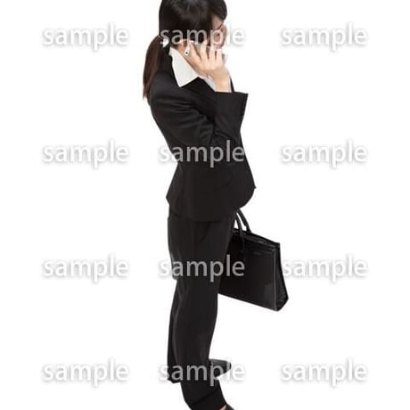 Cutout People　鳥瞰　人物 女性　FF_278