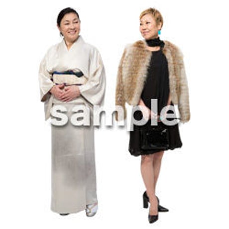 Cutout People　ハイクラス　女性　HH_296