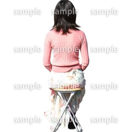 人物切抜き素材　男性女性編　A_345