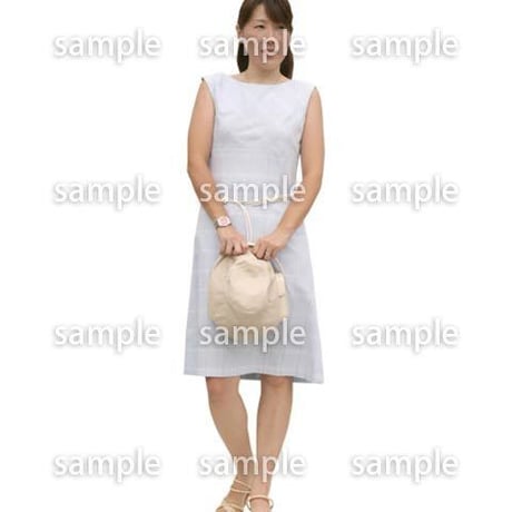 人物切抜き素材　夏服・フィットネス編　J_146