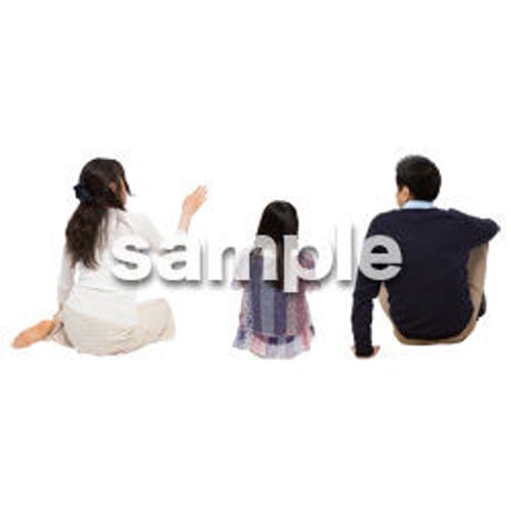 Cutout People　ファミリー　II_240