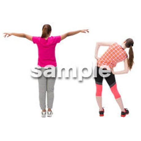 Cutout People　スポーツ　CC_160