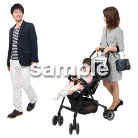Cutout People　ファミリー　GG_132