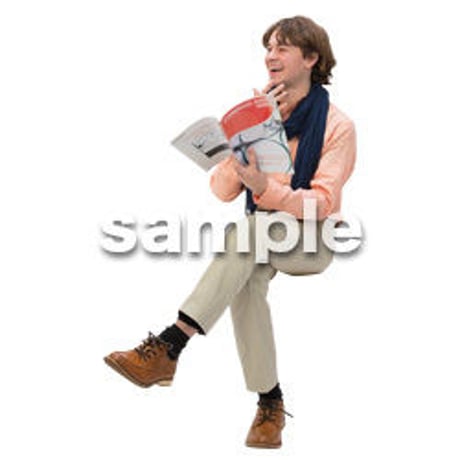 Cutout People　外国人カジュアル　BB_367