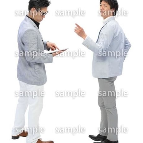Cutout People　ビジネス-日本人　EE_153