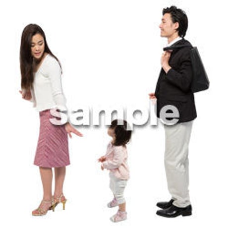 Cutout People　ファミリー　GG_048