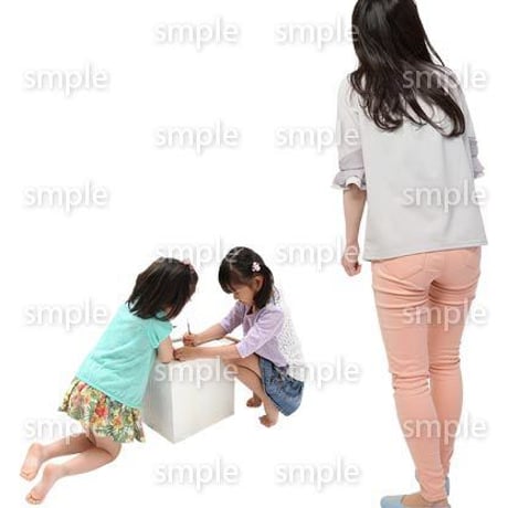 Cutout People　ファミリー　II_295