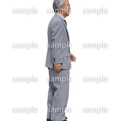Cutout People　ビジネス-日本人　EE_253