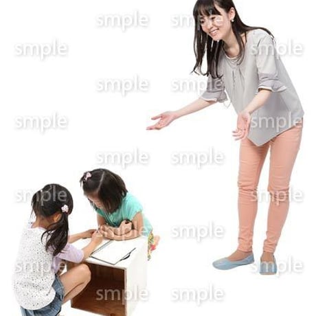 Cutout People　ファミリー　II_292