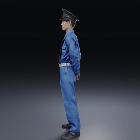 3D人物素材  [Posed]  156_Toshi