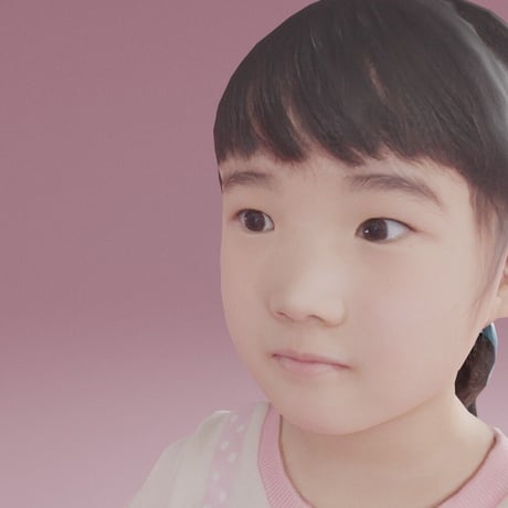 3D人モデルAポーズ　245_Emi