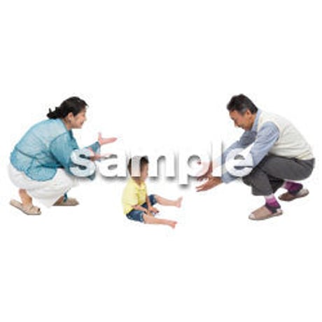 Cutout People　ファミリー　II_298