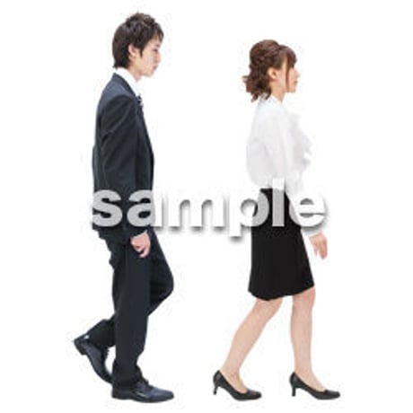 Cutout People　ビジネス-日本人　EE_013