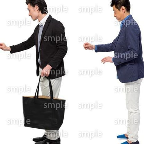 Cutout People　男性ペア　JJ_413