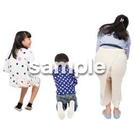 Cutout People　ファミリー　II_270