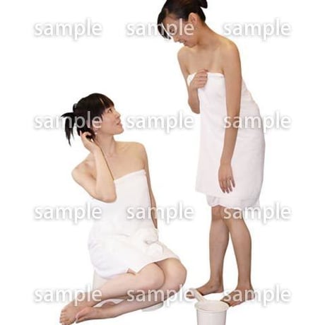 人物切抜き素材　夏服・フィットネス編　J_294