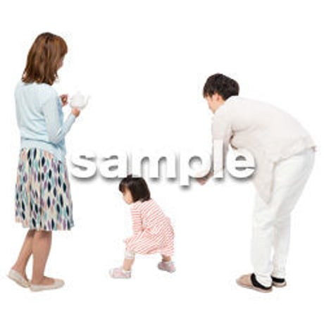 Cutout People　ファミリー　II_274