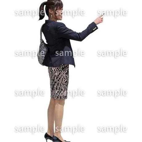 人物切抜き素材　ベーシックファッション編　P_243