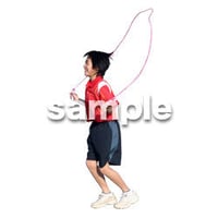 人物切抜き素材　こどもファミリー編　B_391