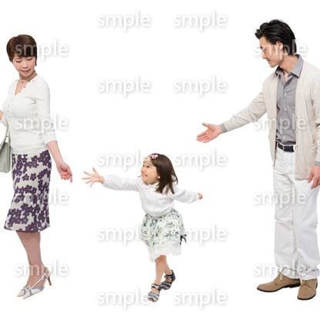 Cutout People　ファミリー　GG_062