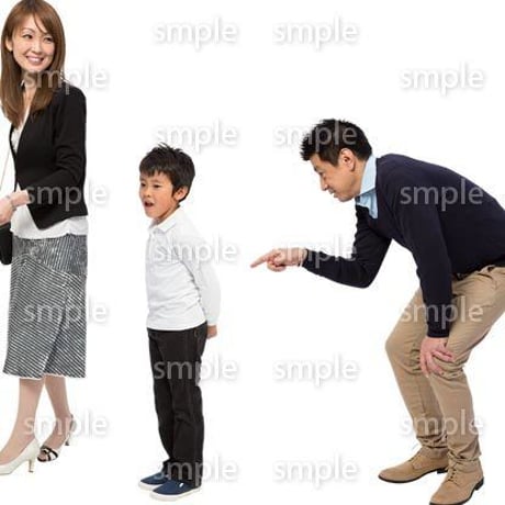 Cutout People　ファミリー　GG_027